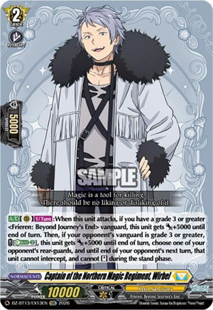 Captain of the Northern Magic Regiment, Wirbel (DZ-BT13/EX13EN)