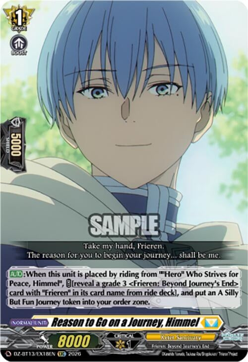 Image for Reason to Go on a Journey, Himmel (DZ-BT13/EX18EN) - Cardfight Vanguard