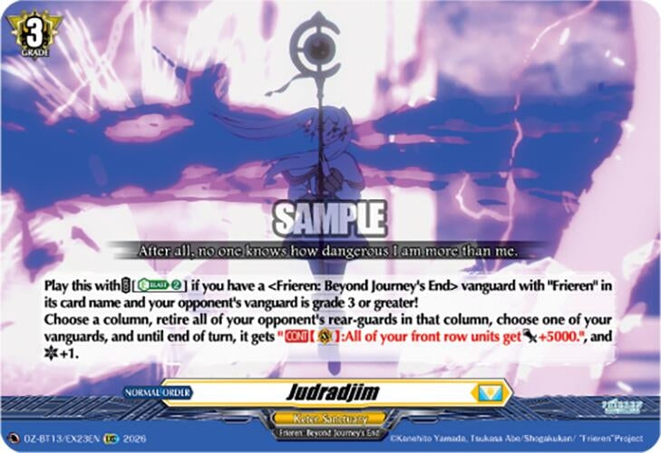 Image for Judradjim (DZ-BT13/EX23EN) - Cardfight Vanguard