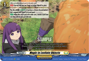 Magic to Levitate Objects (DZ-BT13/EX33EN)