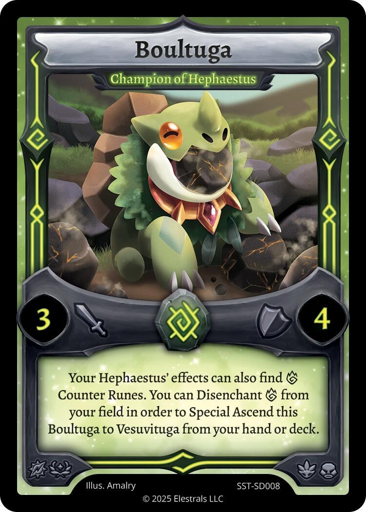 Image for Boultuga - Champion of Hephaestus (SST-SD008) - Elestrals