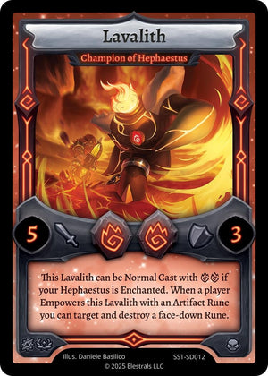 Lavalith - Champion of Hephaestus (SST-SD012)