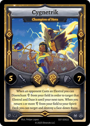 Cygnetrik - Champion of Hera (SST-SD022)