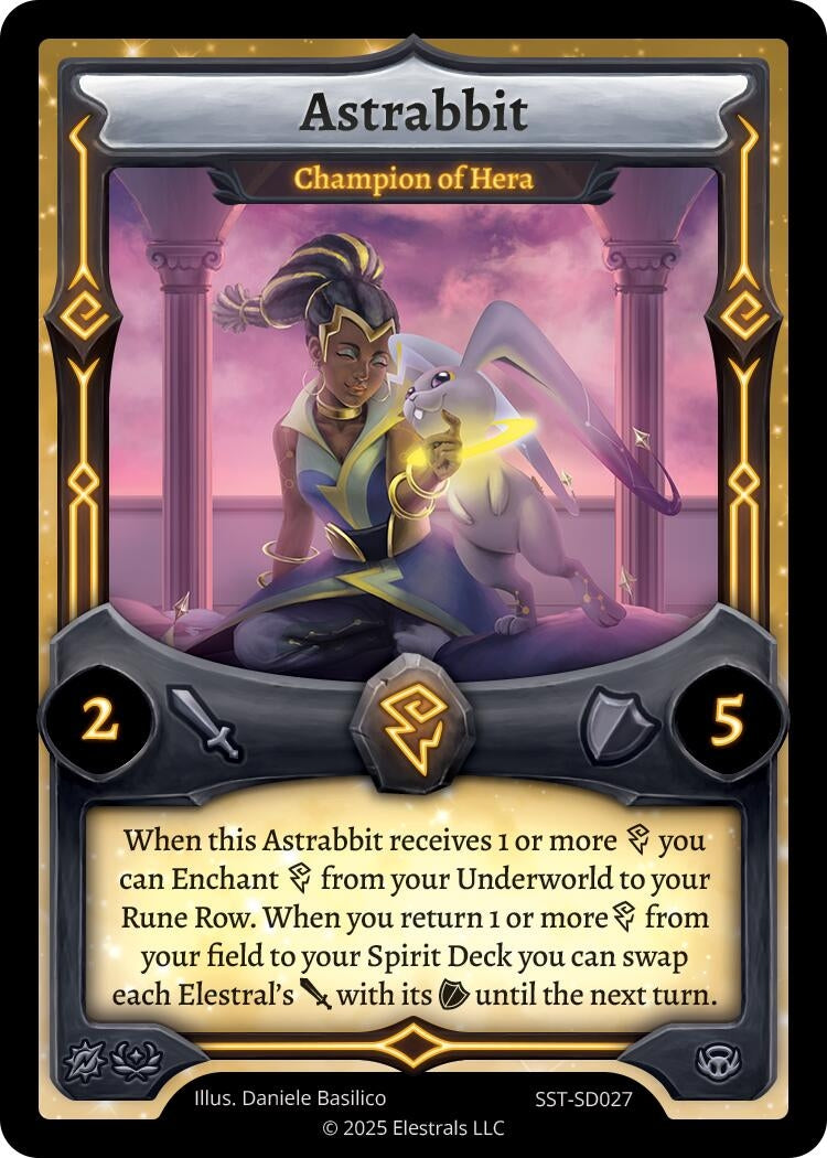 Image for Astrabbit - Champion of Hera (SST-SD027) - Elestrals