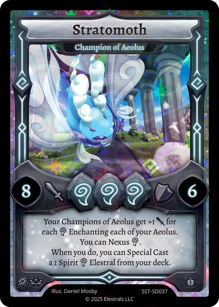 Image for Stratomoth - Champion of Aeolus (SST-SD037) - Elestrals