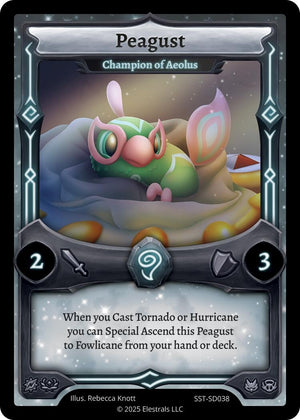 Peagust - Champion of Aeolus (SST-SD038)