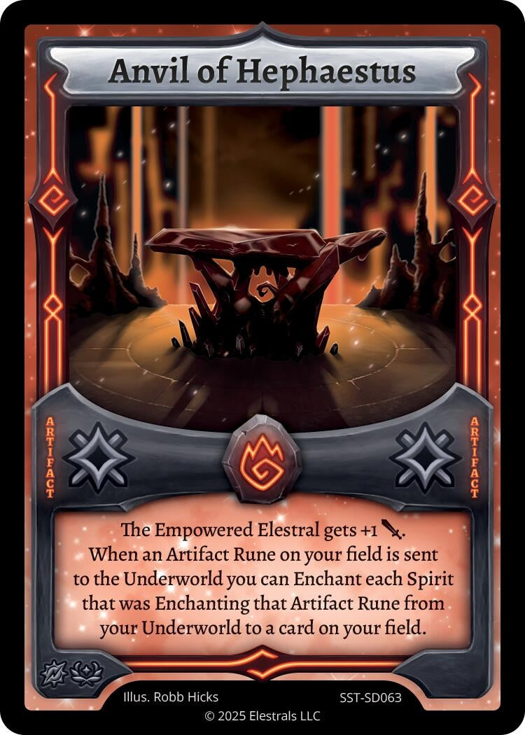 Image for Anvil of Hephaestus (SST-SD063) - Elestrals