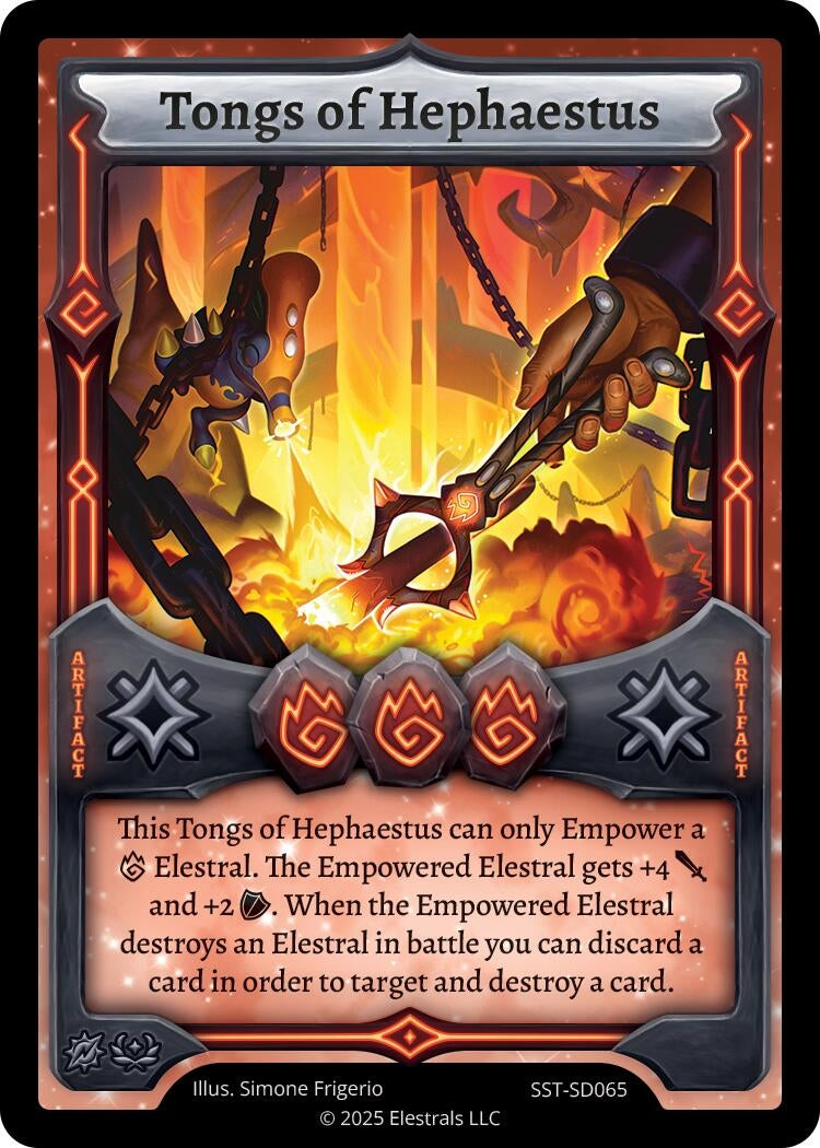Image for Tongs of Hephaestus (SST-SD065) - Elestrals