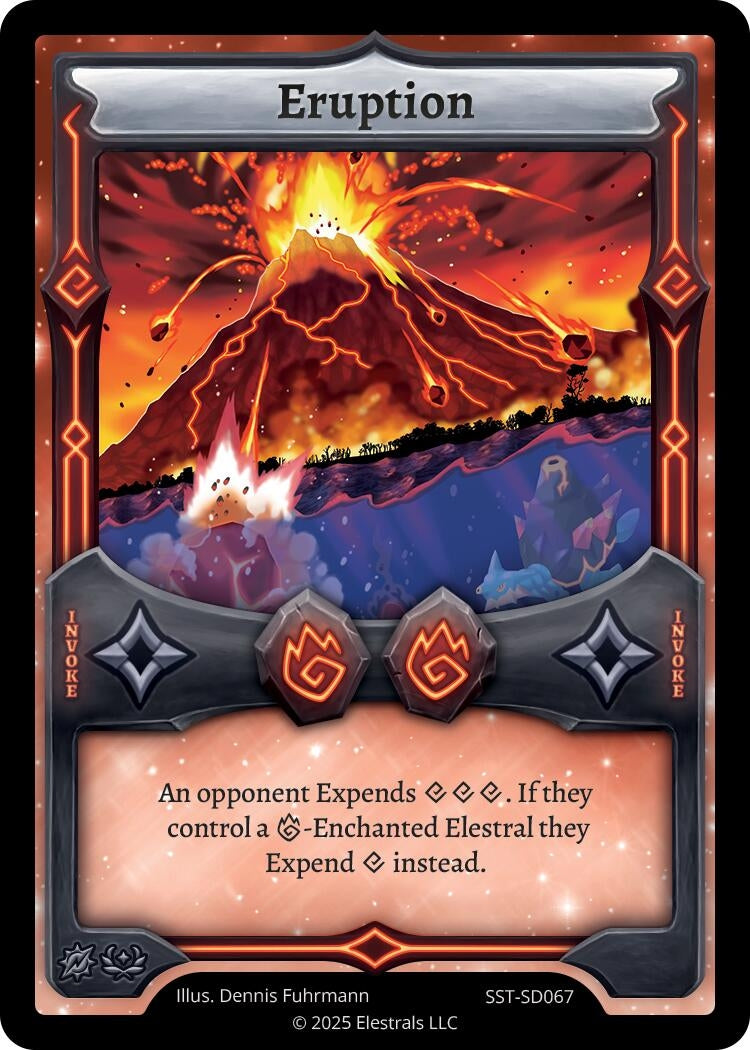 Image for Eruption (SST-SD067) - Elestrals