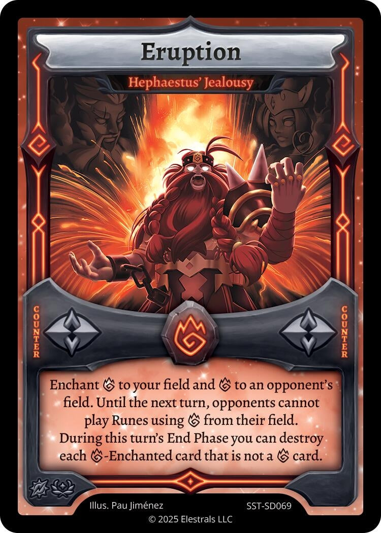 Image for Eruption - Hephaestus' Jealousy (SST-SD069) - Elestrals