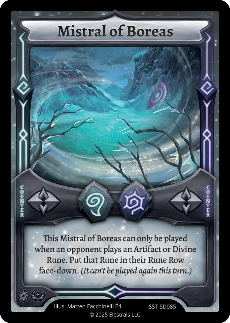 Image for Mistral of Boreas (SST-SD085) - Elestrals
