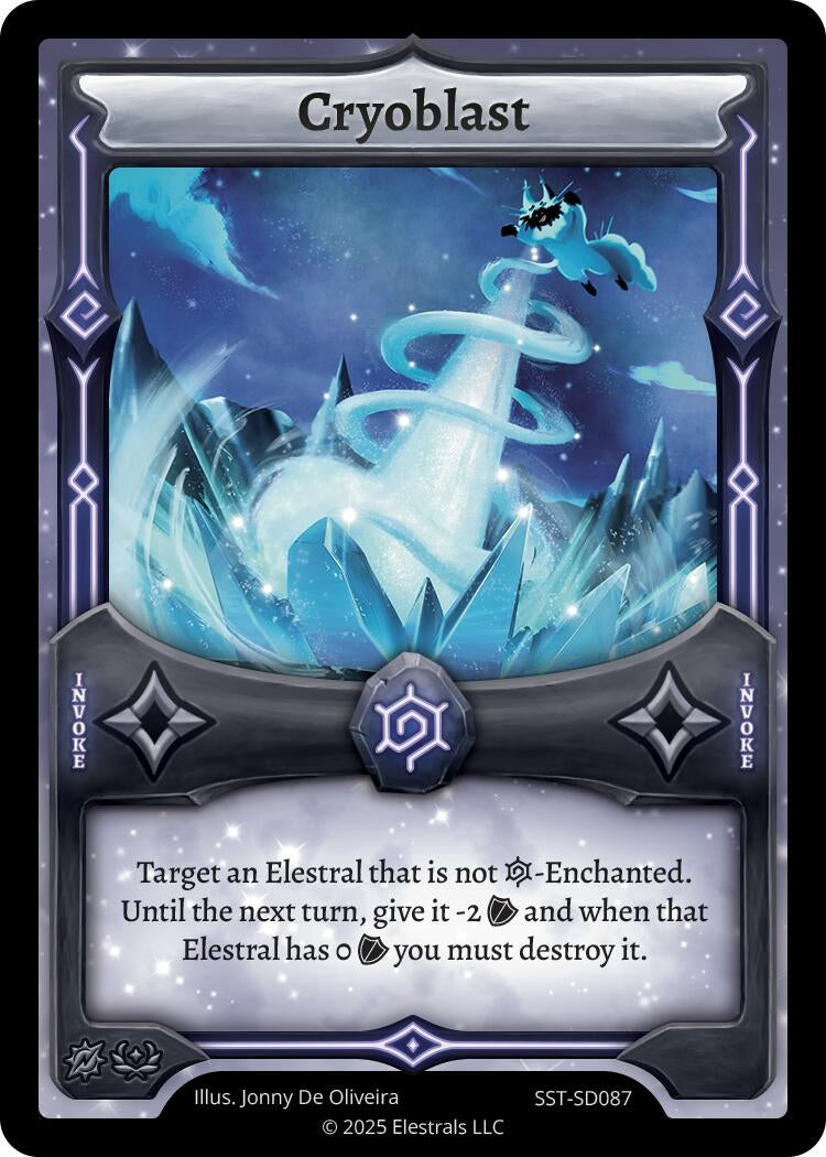 Image for Cryoblast (SST-SD087) - Elestrals