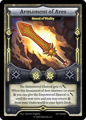 Armament of Ares - Sword of Vitality (SST-SD090)