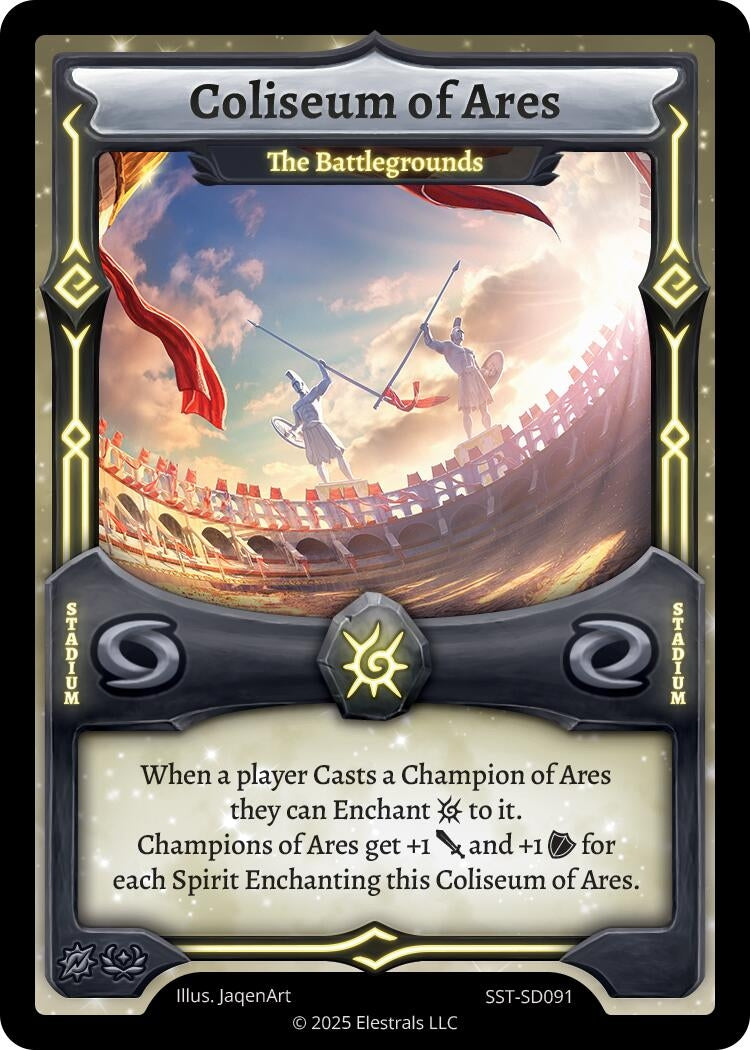 Image for Coliseum of Ares - The Battlegrounds (SST-SD091) - Elestrals