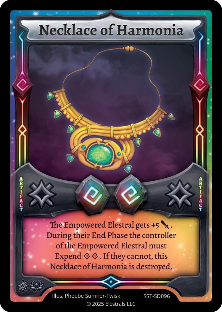 Image for Necklace of Harmonia (SST-SD096) - Elestrals