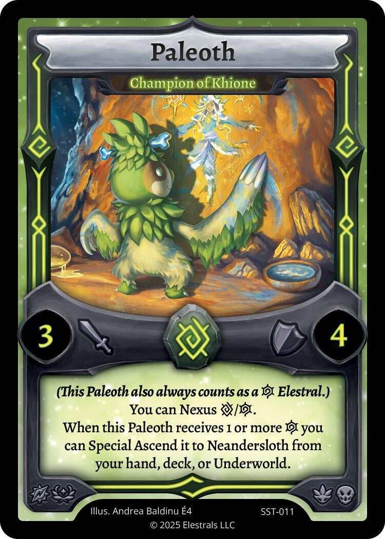 Image for Paleoth - Champion of Khione (SST-011) - Elestrals