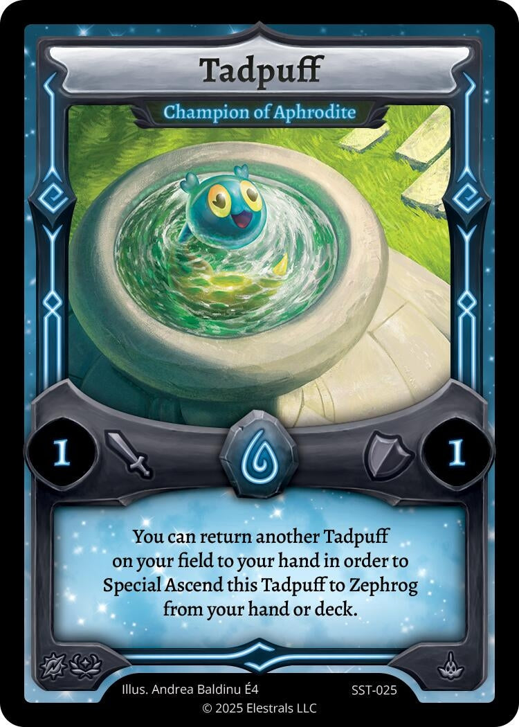 Image for Tadpuff - Champion of Aphrodite (SST-025) - Elestrals