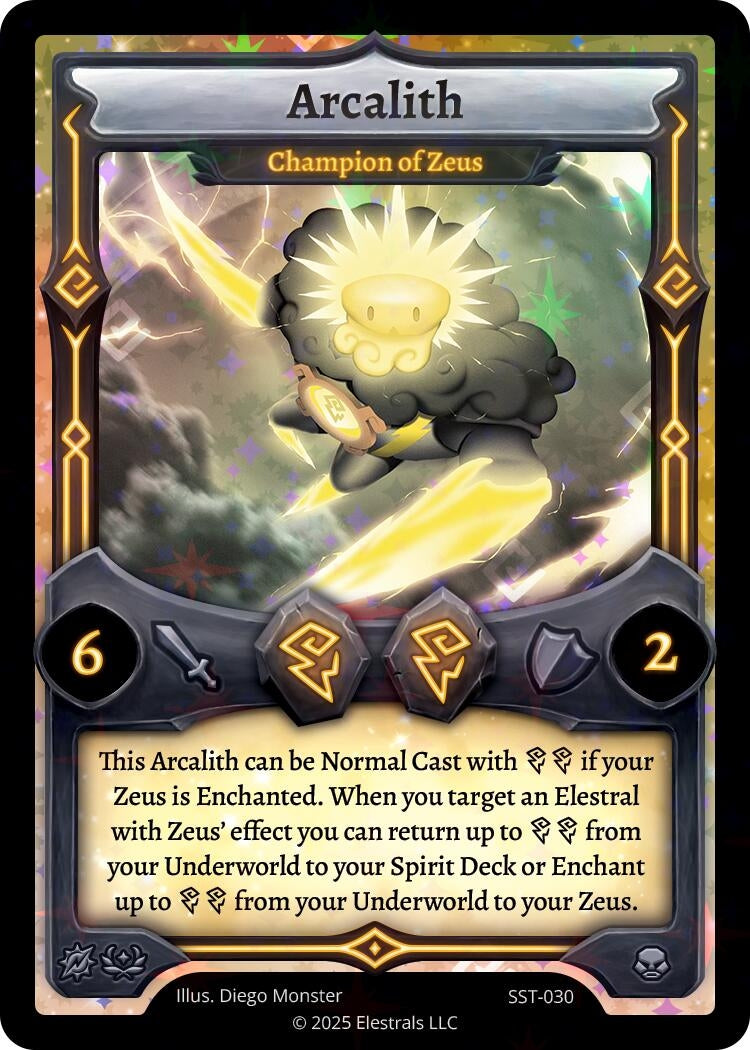 Image for Arcalith - Champion of Zeus (SST-030) - Elestrals