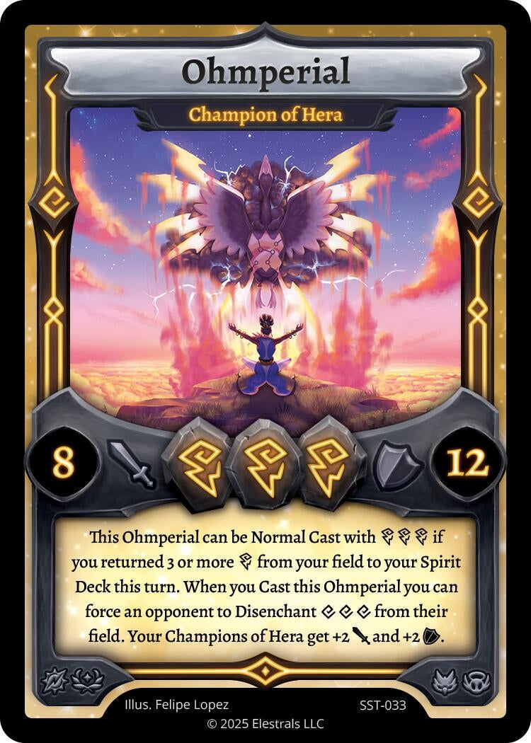 Image for Ohmperial - Champion of Hera (SST-033) (SST-033) - Elestrals