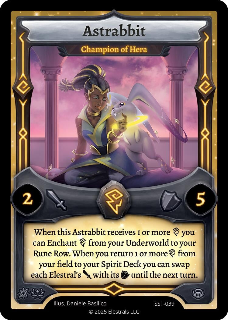Image for Astrabbit - Champion of Hera (SST-039) (SST-039) - Elestrals