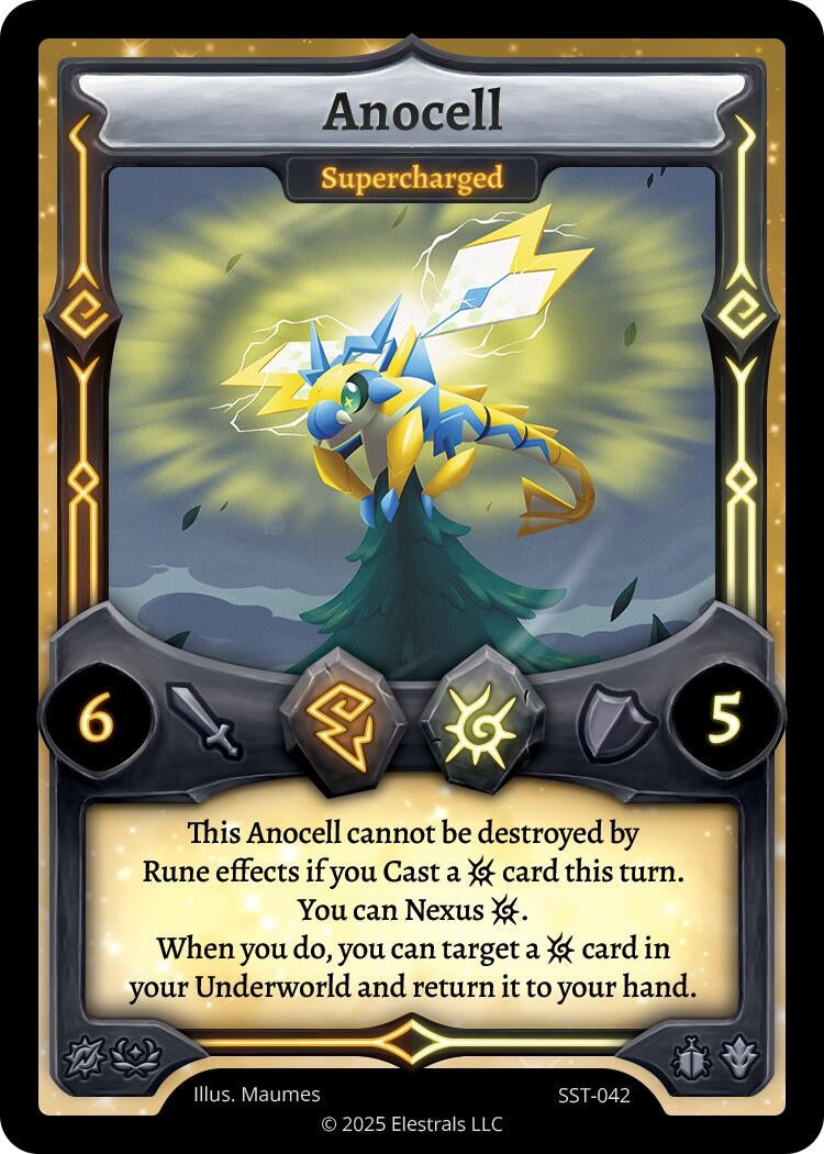 Image for Anocell - Supercharged (SST-042) - Elestrals