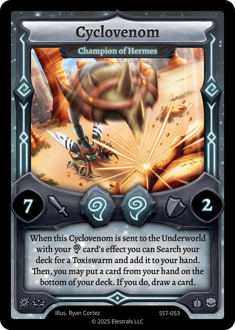 Image for Cyclovenom - Champion of Hermes (SST-053) (SST-053) - Elestrals