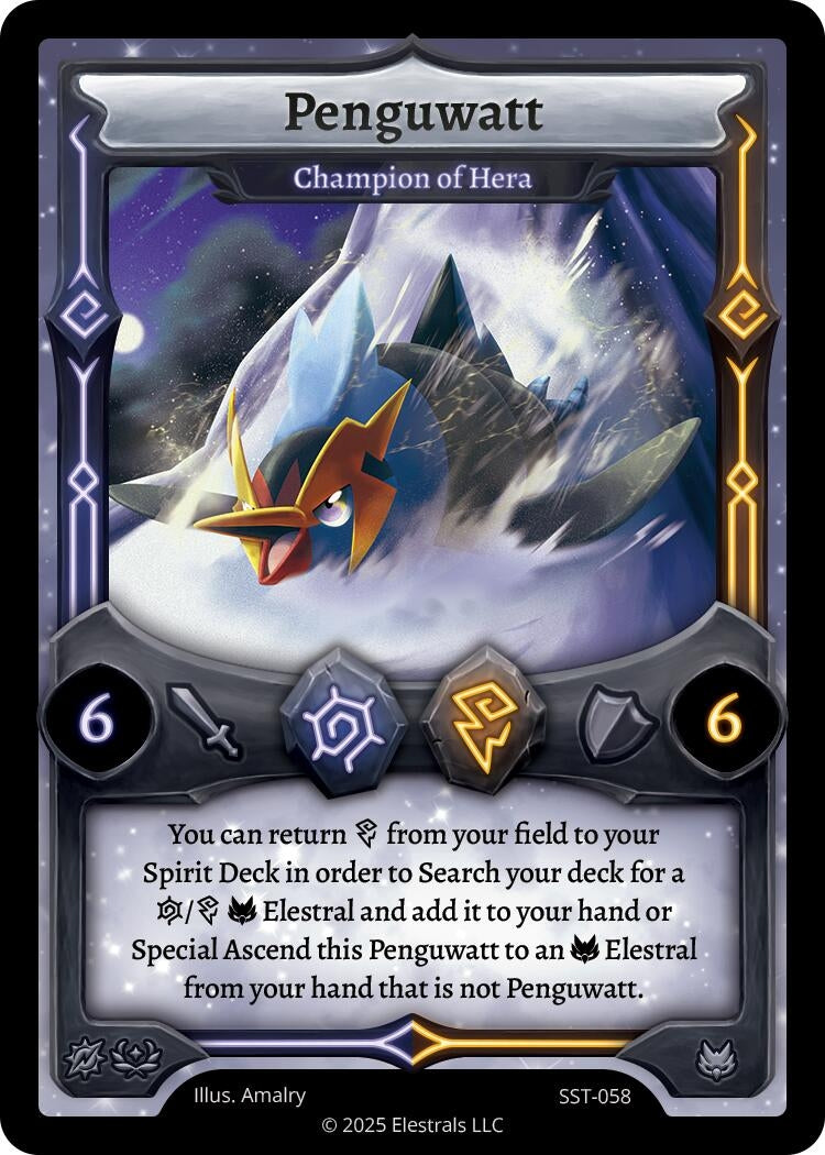 Image for Penguwatt - Champion of Hera (SST-058) - Elestrals