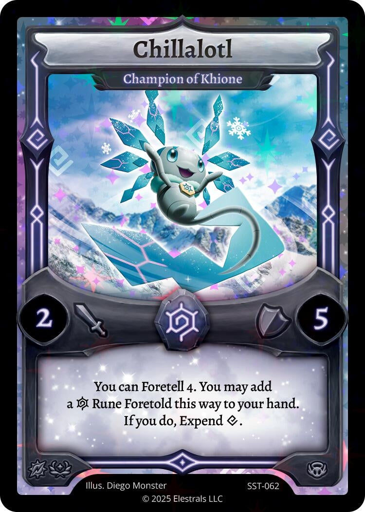 Image for Chillalotl - Champion of Khione (SST-062) (SST-062) - Elestrals