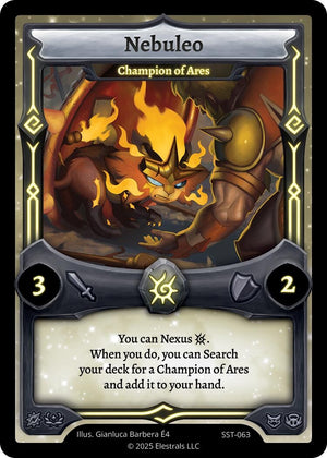 Nebuleo - Champion of Ares (SST-063) (SST-063)