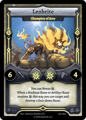 Leobrite - Champion of Ares (SST-064)