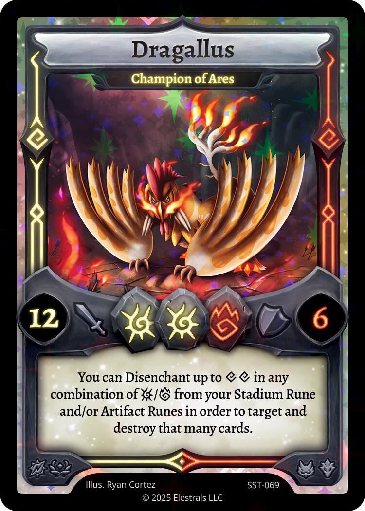 Image for Dragallus - Champion of Ares (SST-069) (SST-069) - Elestrals