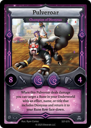 Pulveroar - Champion of Dionysus (SST-075)