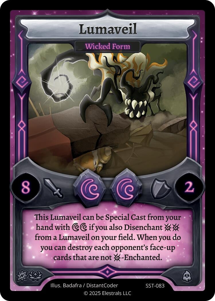 Image for Lumaveil - Wicked Form (SST-083) - Elestrals