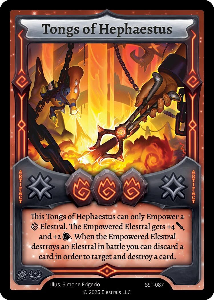 Image for Tongs of Hephaestus (SST-087) (SST-087) - Elestrals