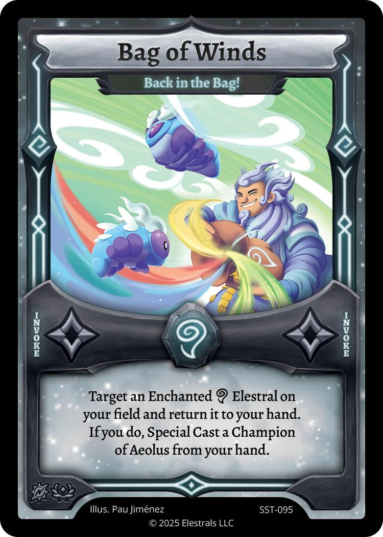 Image for Bag of Winds - Back in the Bag! (SST-095) (SST-095) - Elestrals