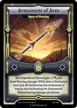 Armament of Ares - Spear of Piercing (SST-098)