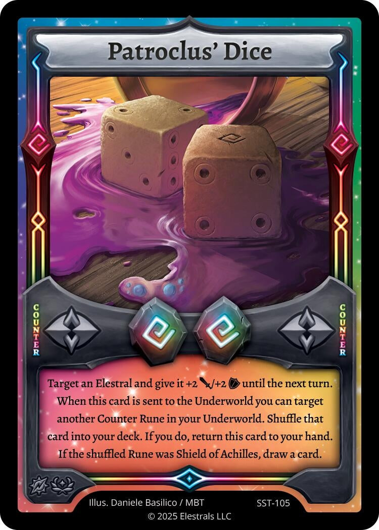 Image for Patroclus' Dice (SST-105) - Elestrals