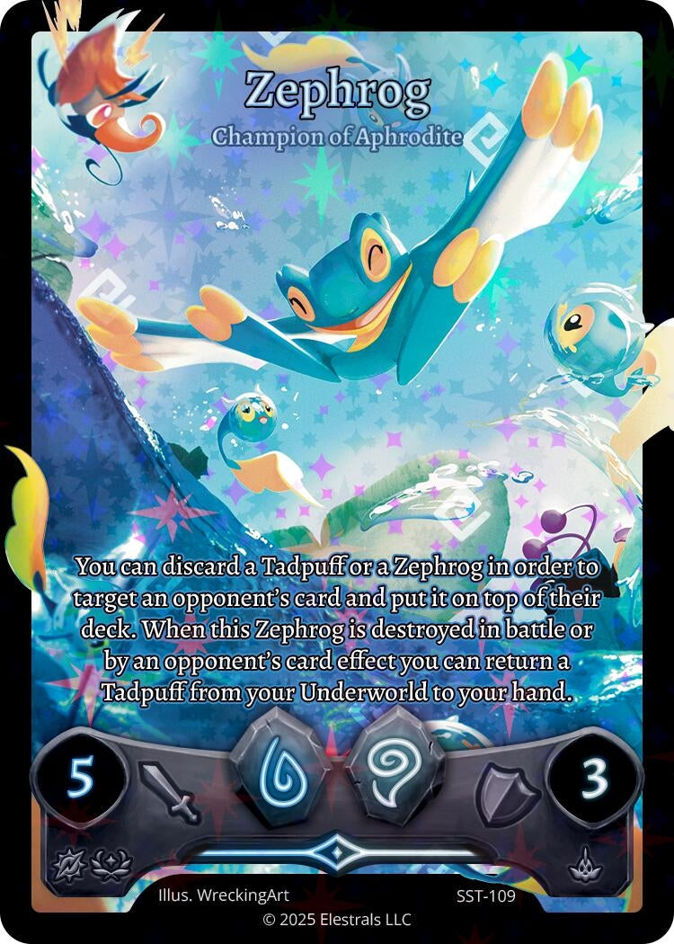 Image for Zephrog - Champion of Aphrodite (SST-109) (SST-109) - Elestrals