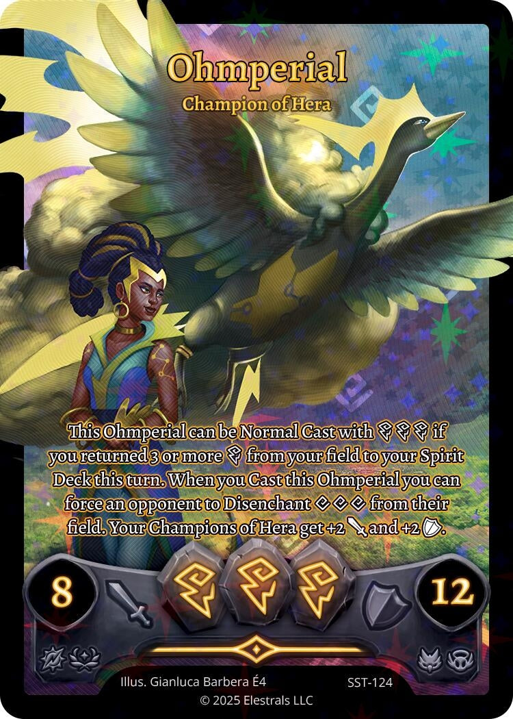 Image for Ohmperial - Champion of Hera (SST-124) (SST-124) (SST) - Elestrals