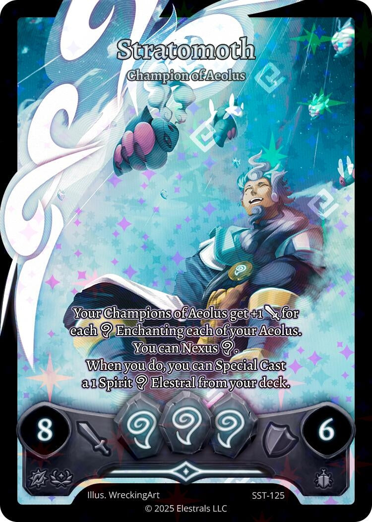 Image for Stratomoth - Champion of Aeolus (SST-125) (SST-125) (SST) - Elestrals