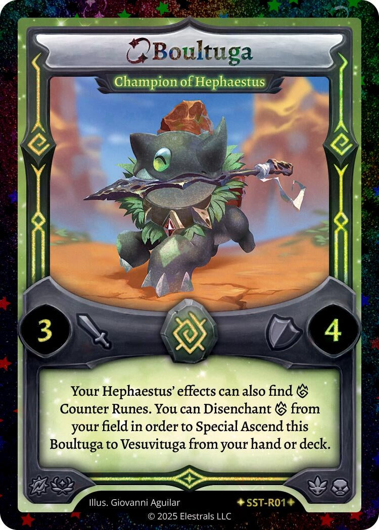 Image for Boultuga - Champion of Hephaestus (SST-R01) (SST-R01) (SST) - Elestrals