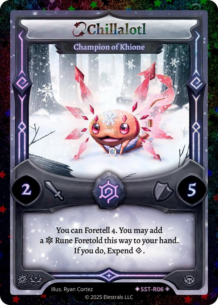 Image for Chillalotl - Champion of Khione (SST-R06) (SST-R06) (SST) - Elestrals