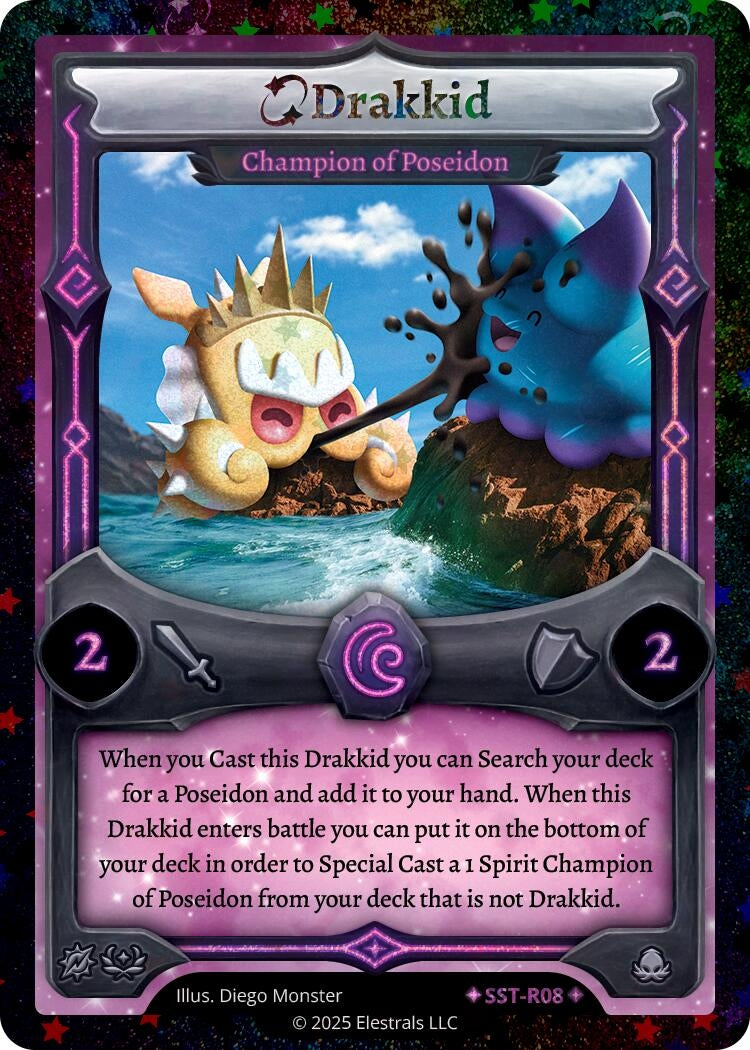 Image for Drakkid - Champion of Poseidon (SST-R08) (SST-R08) (SST) - Elestrals