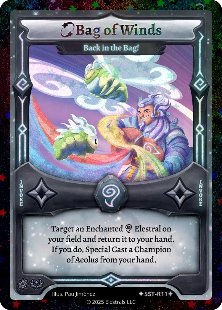 Image for Bag of Winds - Back in the Bag! (SST-R11) (SST-R11) (SST) - Elestrals