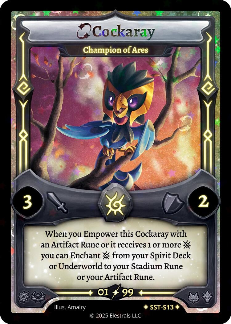 Image for Cockaray - Champion of Ares (SST-S13) (SST) - Elestrals