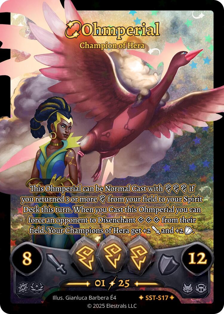 Image for Ohmperial - Champion of Hera (SST-S17) (SST) - Elestrals