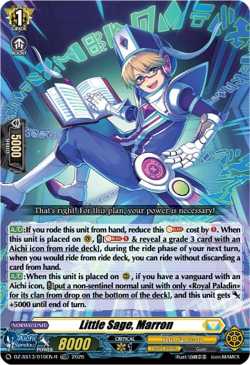 Image for Little Sage, Marron (TDR) (DZ-SS13/010EN-R) - Cardfight Vanguard