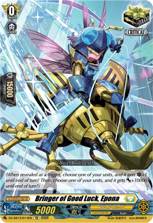Image for Bringer of Good Luck, Epona (DZ-SS13/014EN) - Cardfight Vanguard