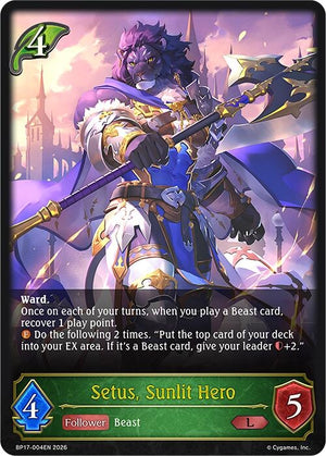 Setus, Sunlit Hero (BP17-004EN)