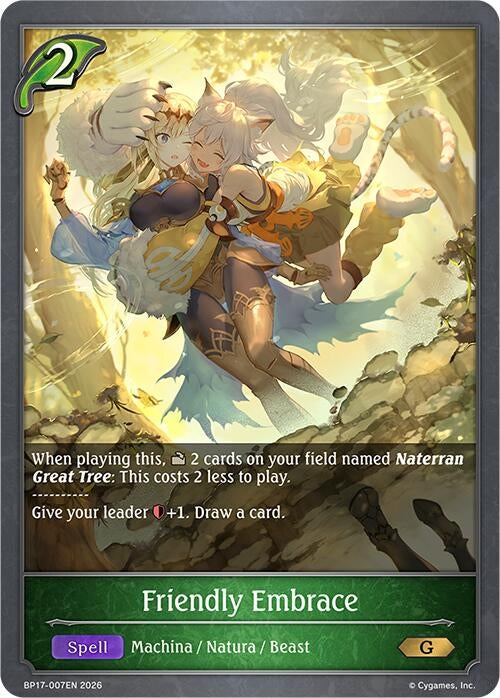 Image for Friendly Embrace (BP17-007EN) - Shadowverse: Evolve
